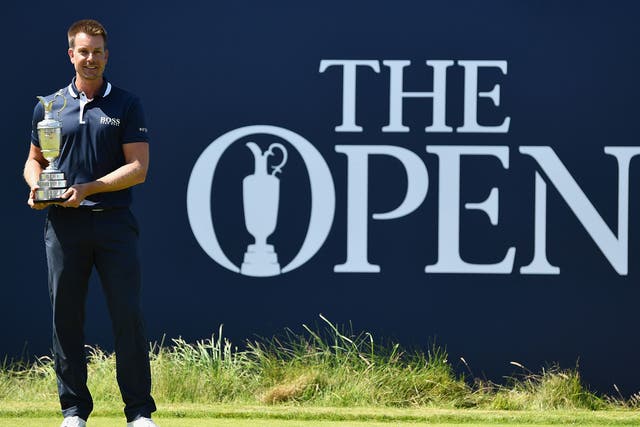 Henrik Stenson is looking to defend his title