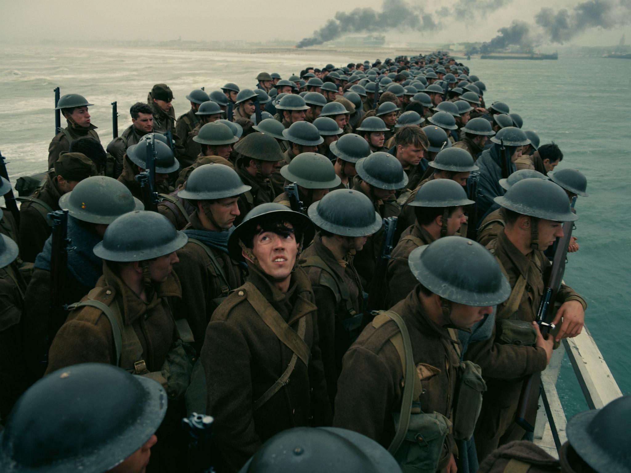 A scene from Christopher Nolan's 'Dunkirk'