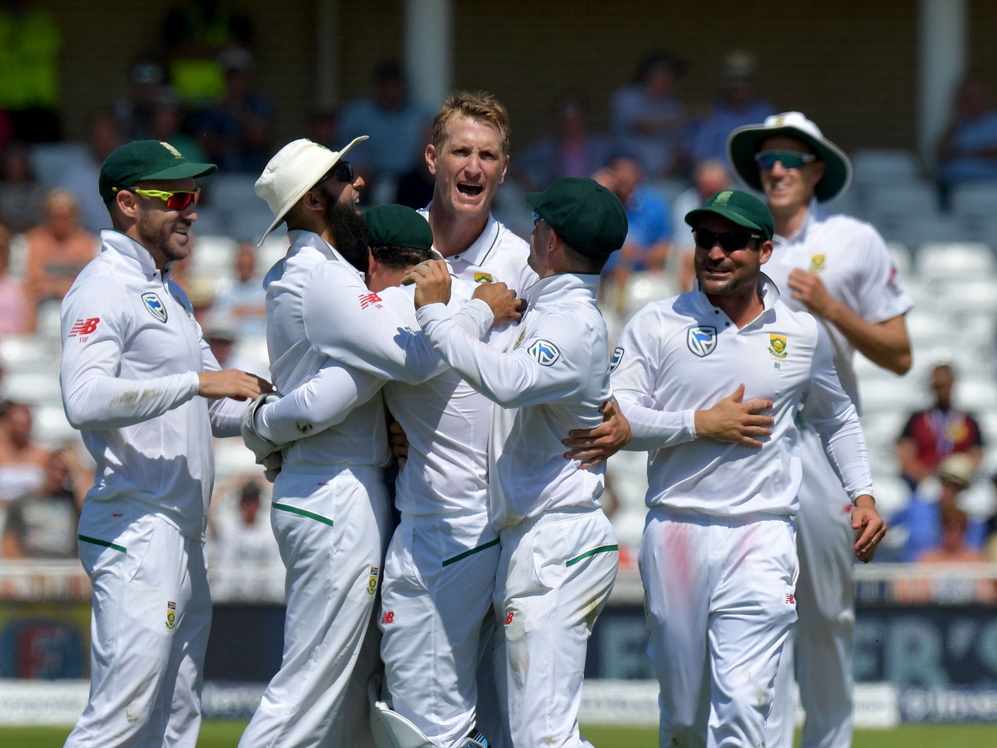 England collapsed as South Africa levelled the series with a day to spare