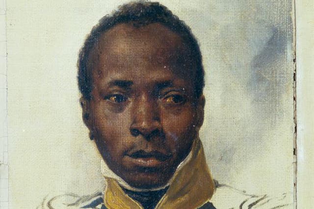 Sketch of an unknown French soldier by Emile-Jean-Horace Vernet