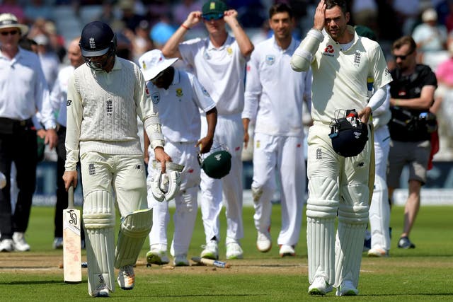 England were bowled out for 133 on the fourth and final day at Trent Bridge
