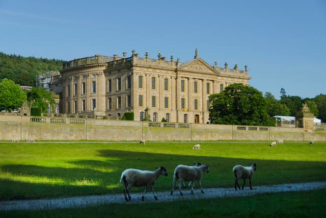 Chatsworth House is the seat of the Duke of Devonshire