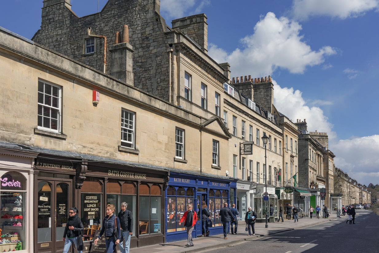 Bath is home to the annual Jane Austen festival (Getty)