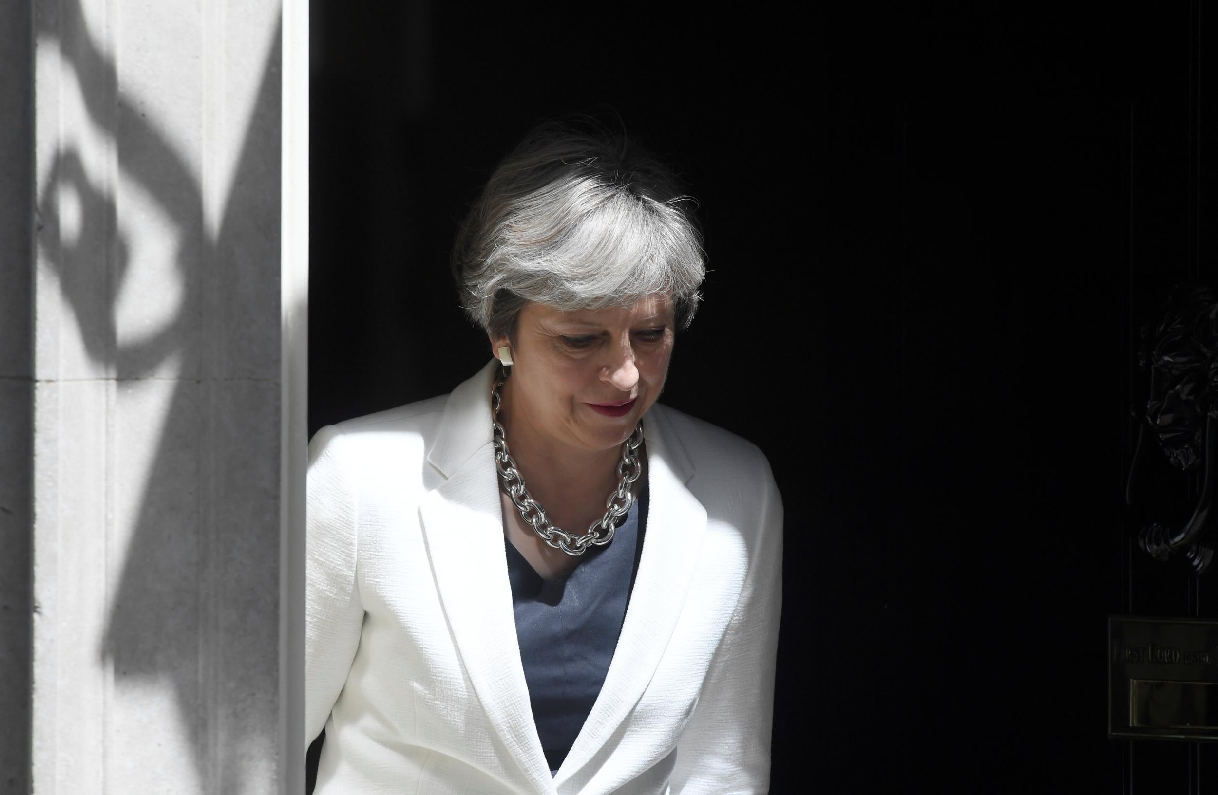 Theresa May hinted that a Cabinet reshuffle is looming