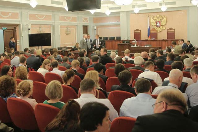 An appeal hearing at Russia's Supreme Court over the ban on Jehovah's Witnesses as an 'extremist' organisation on 17 July 2017