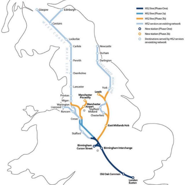 Hs2 Maps And Plans Hs2 Routes: Where Will It Go? Will Homes Be Demolished? When Will It Be  Finished? | The Independent | The Independent