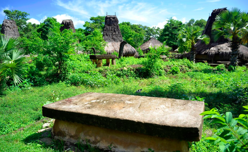 The tombs are an integral part of Sumba’s villages