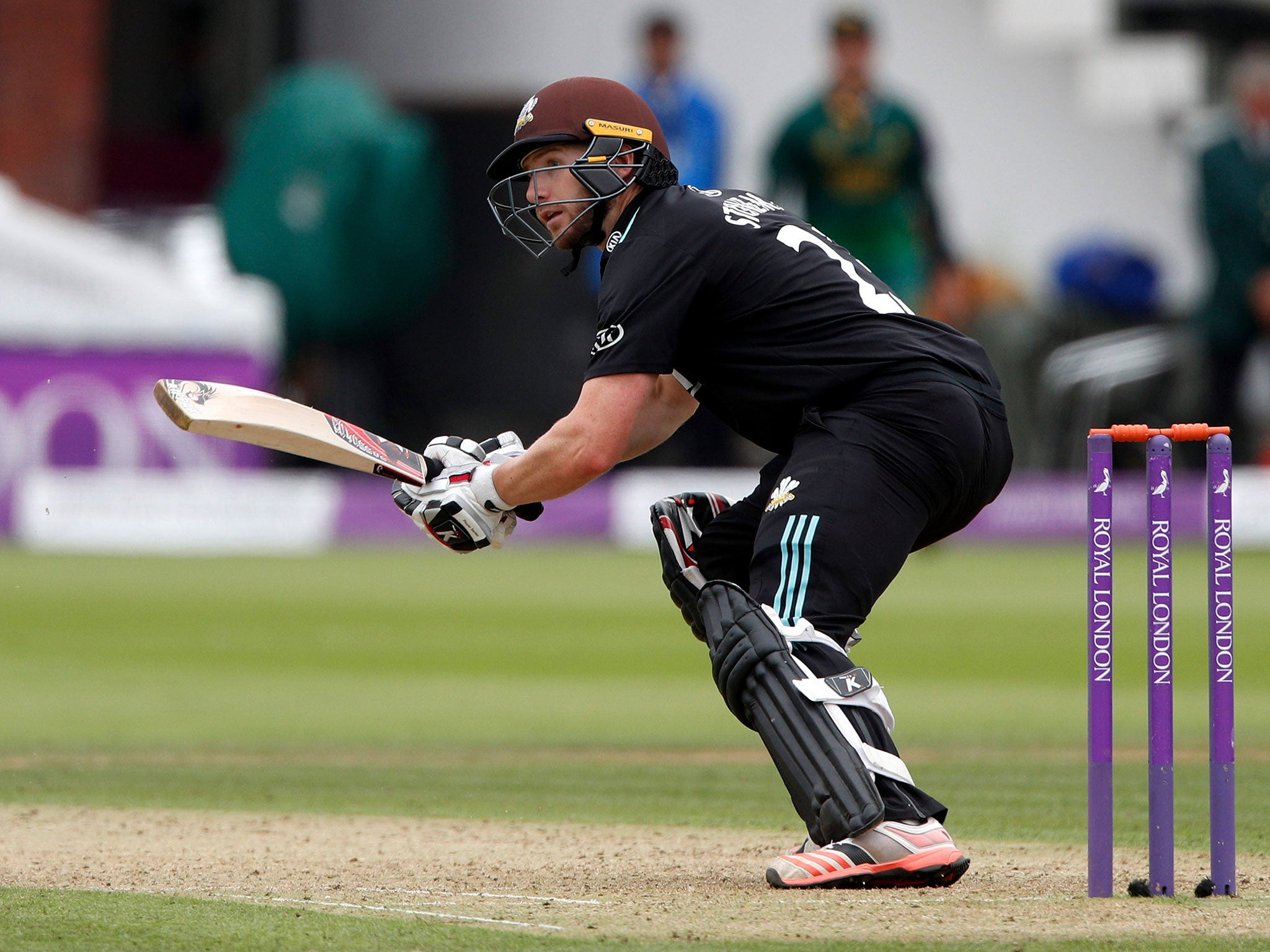 Stoneman in action for Surrey earlier this month