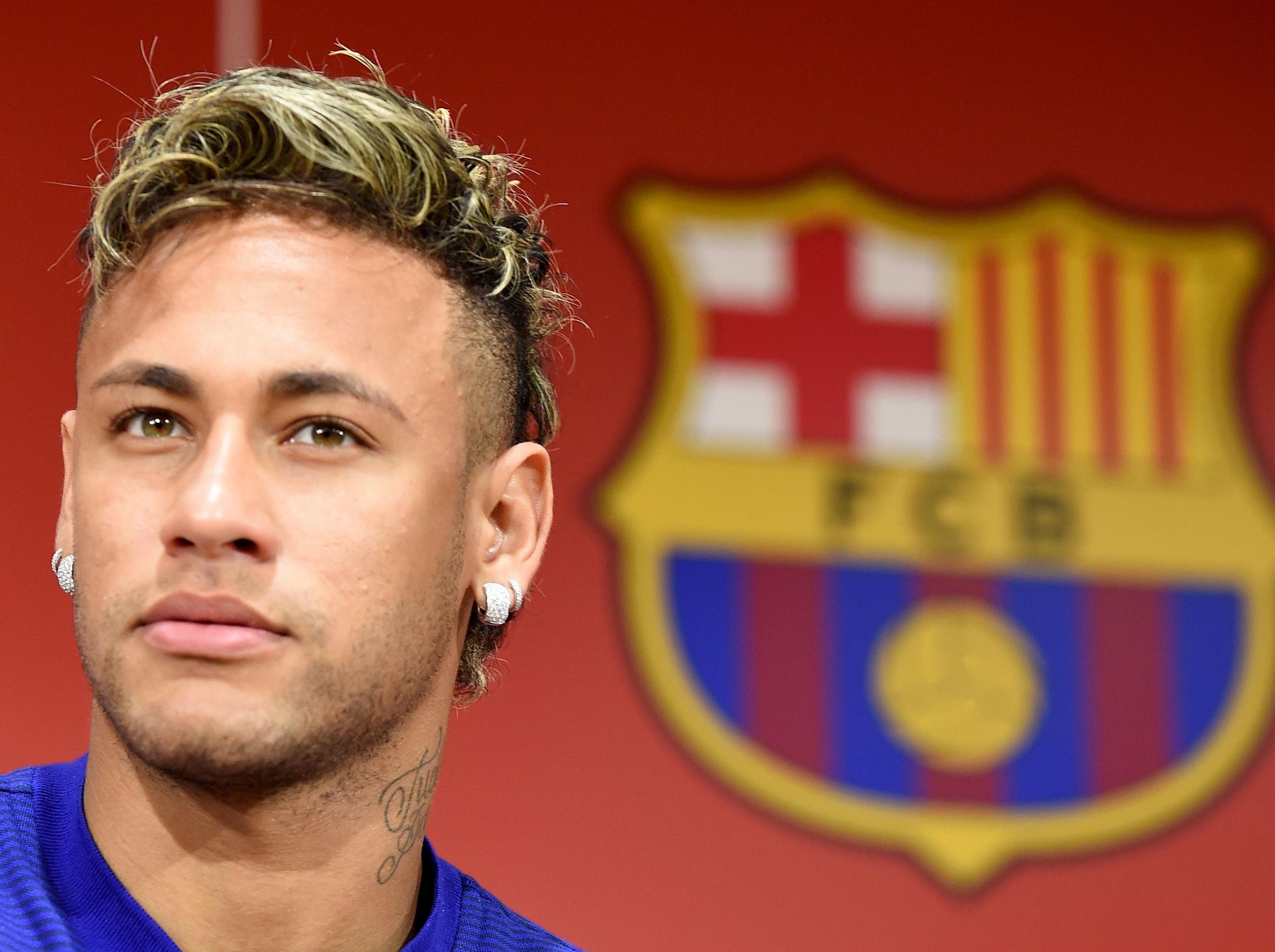 Neymar is rumoured to be interested in a move to PSG