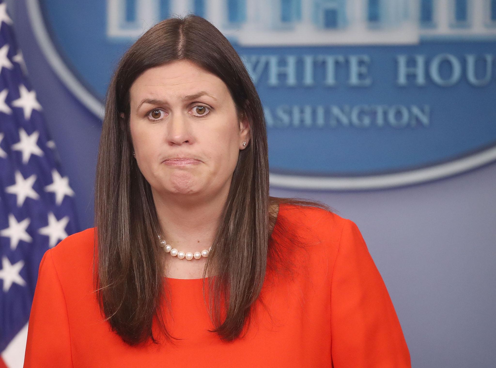 Sarah Huckabee Sanders' comment is under scrutiny by ethics experts