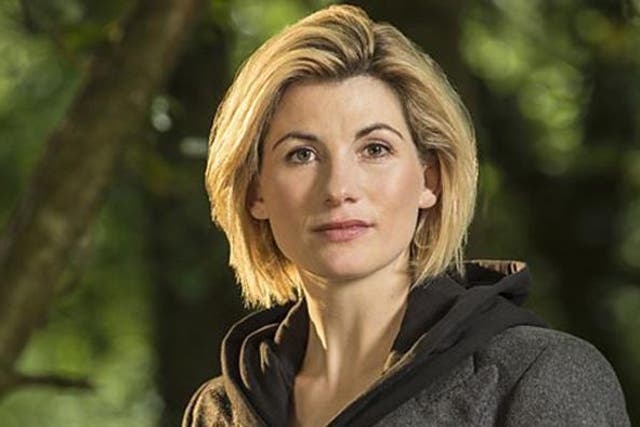 <p>Jodie Whittaker as the Time Lord</p>