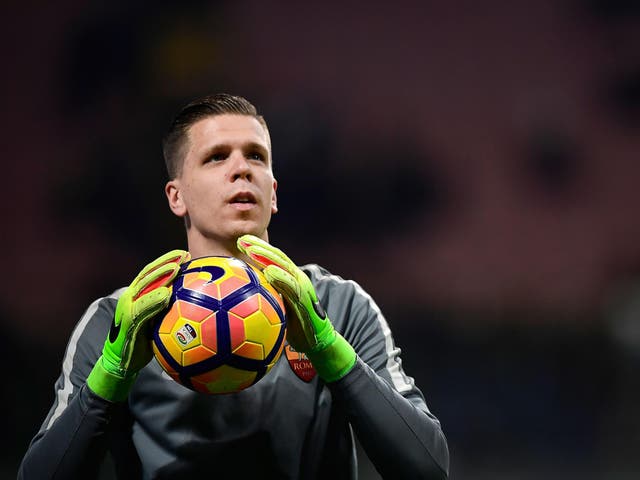 Szczesny has spent the past two seasons playing on loan at Roma
