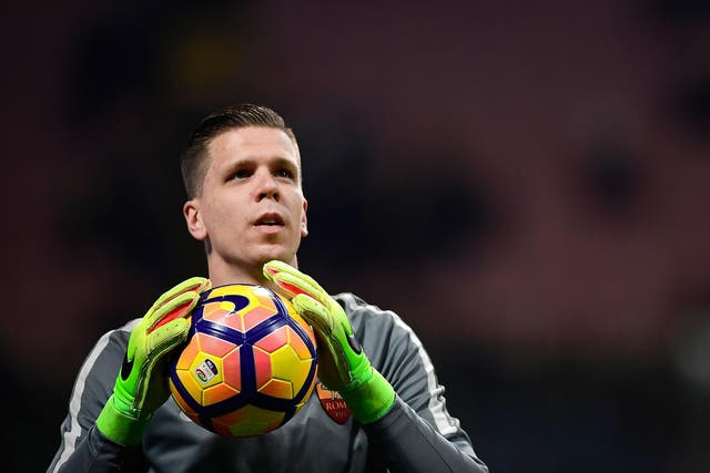 Szczesny has spent the past two seasons playing on loan at Roma