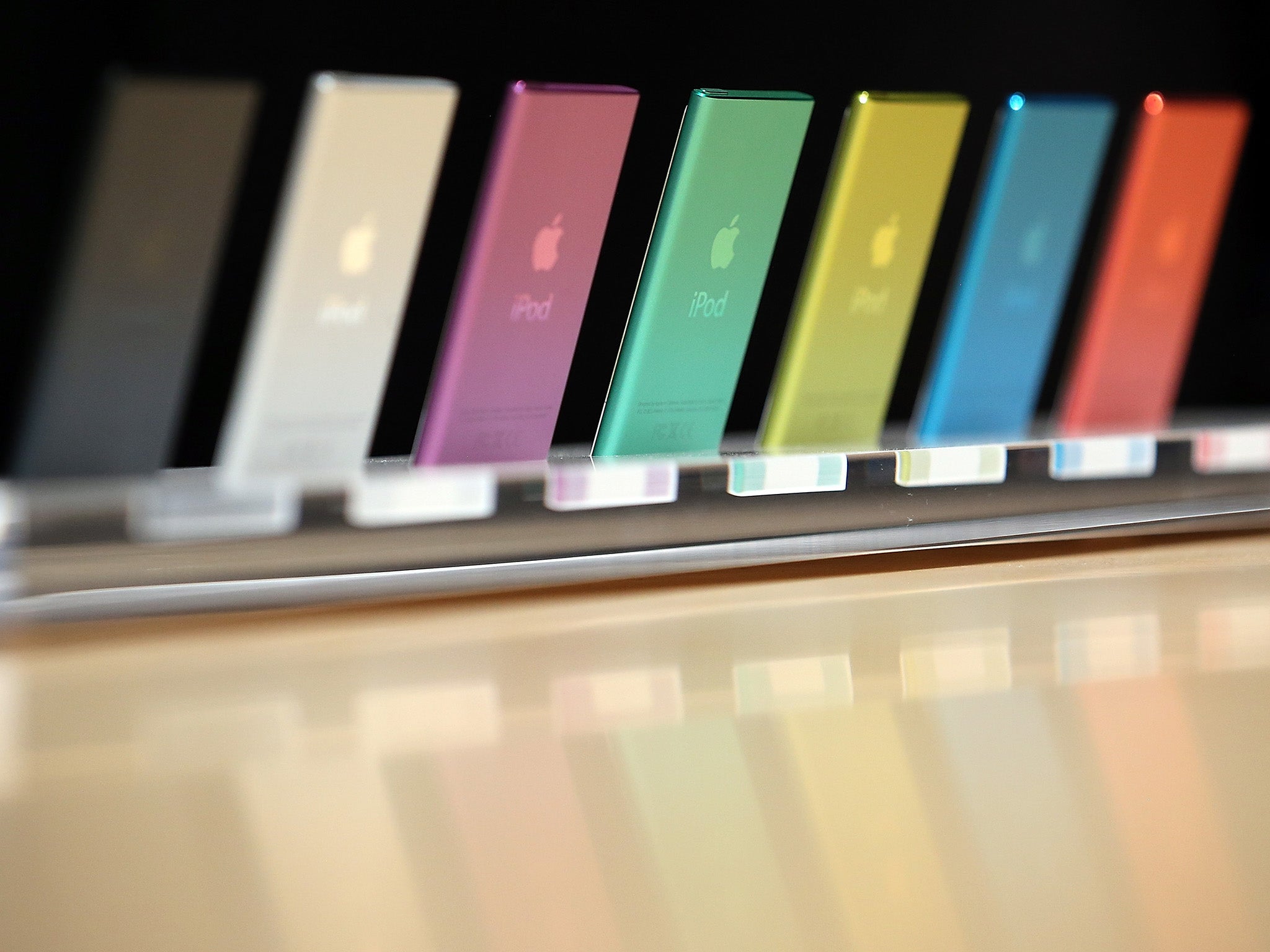 The iPod Nano, once ubiquitous, is now a rarity, despite the fact these models were brand new in 2012