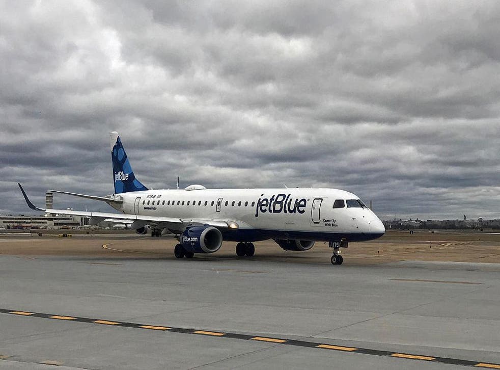 JetBlue say the family was making threats against another passenger