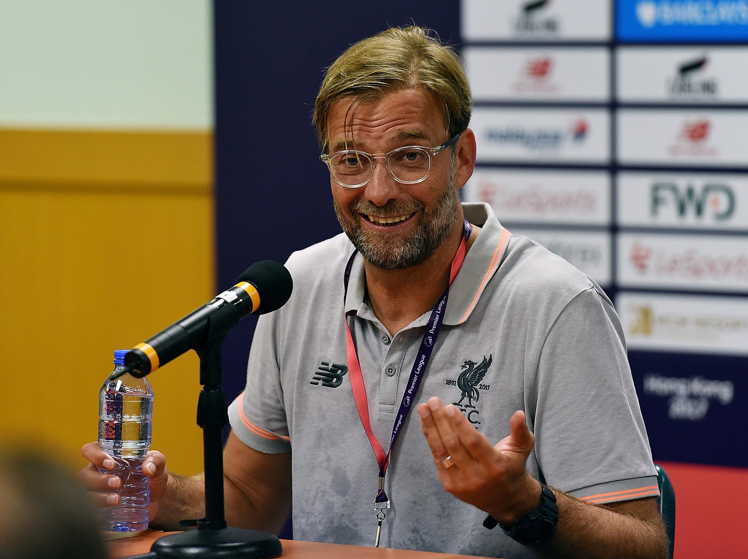 Klopp was speaking after Liverpool's win over Crystal Palace