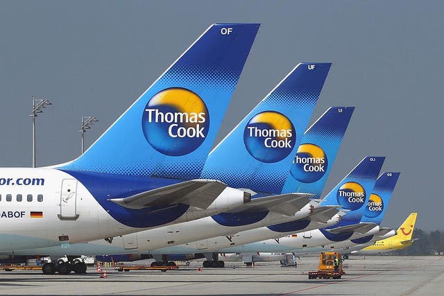 Thomas Cook said it had no plans to cancel flights because of the strike