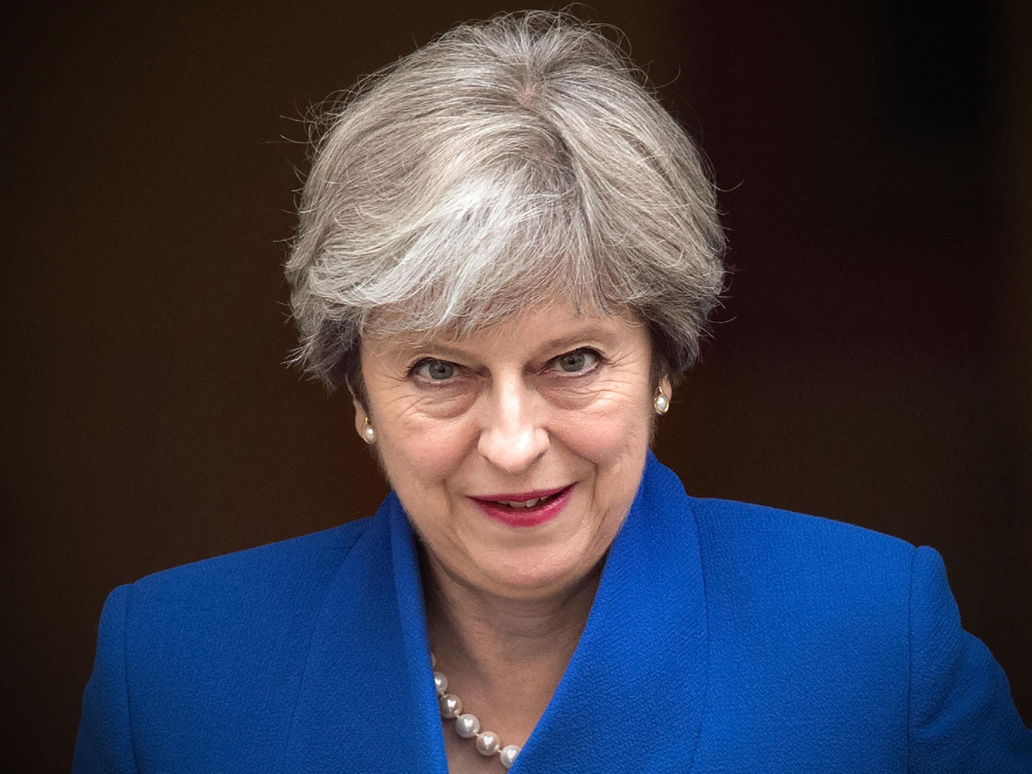 Just 34 per cent of adults said they were satisfied with Theresa May, while 59 per cent said they were dissatisfied