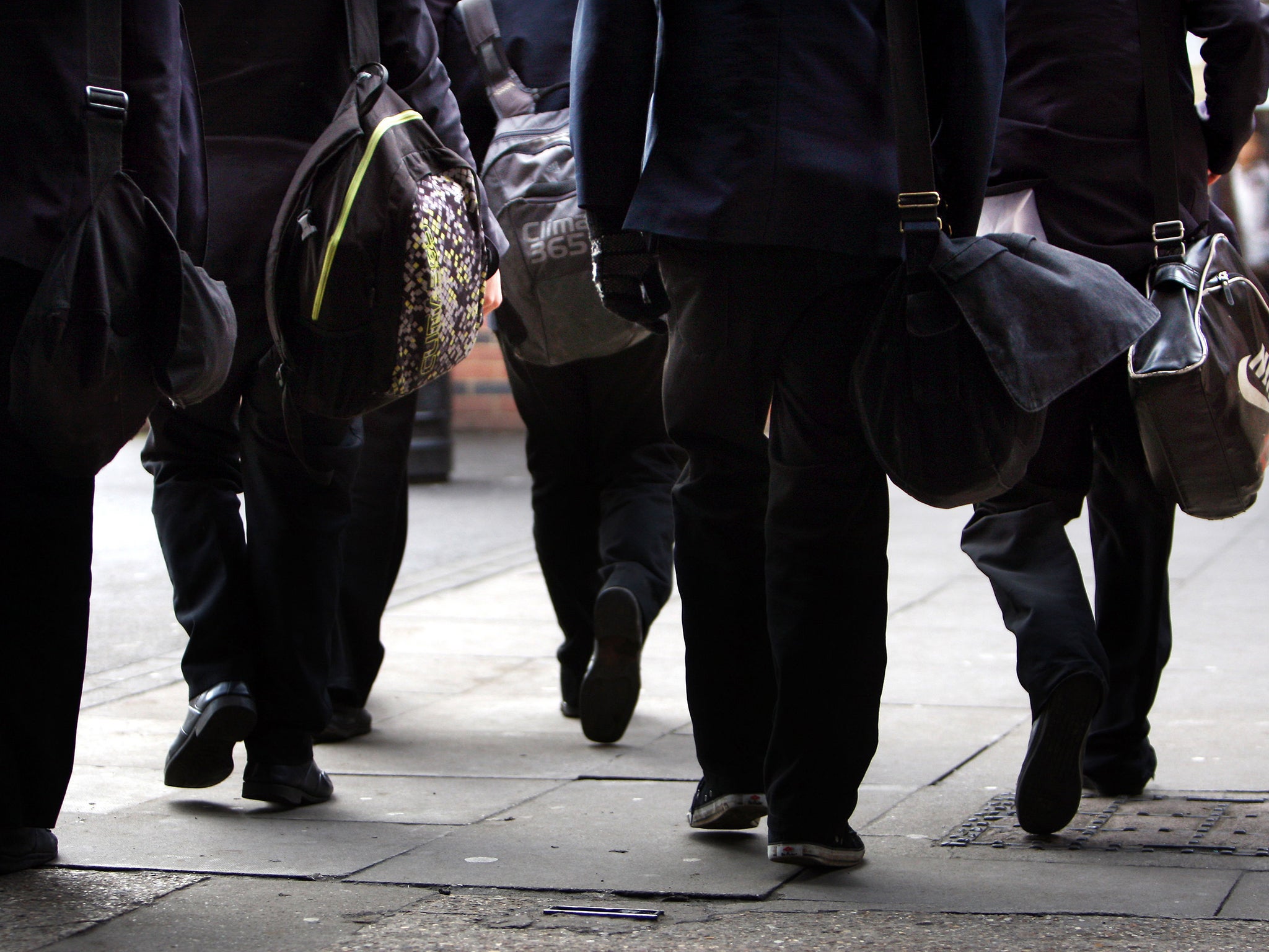 Poorer children are now more likely to attend a secondary school rated as 'less than good'