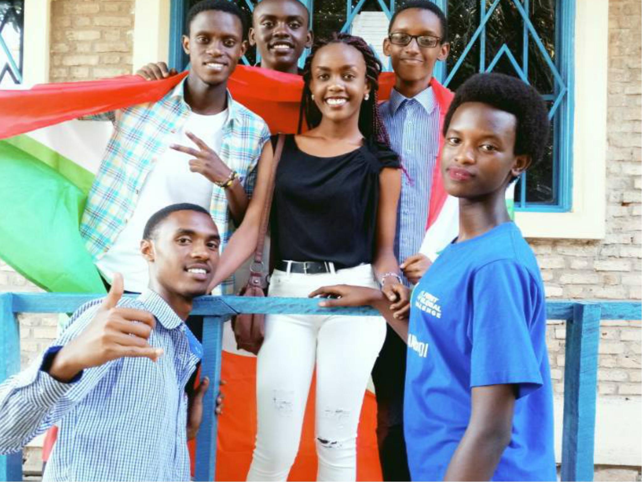 The Burundi team of teenagers participating in the international robotics competition in Washington DC have been reported missing