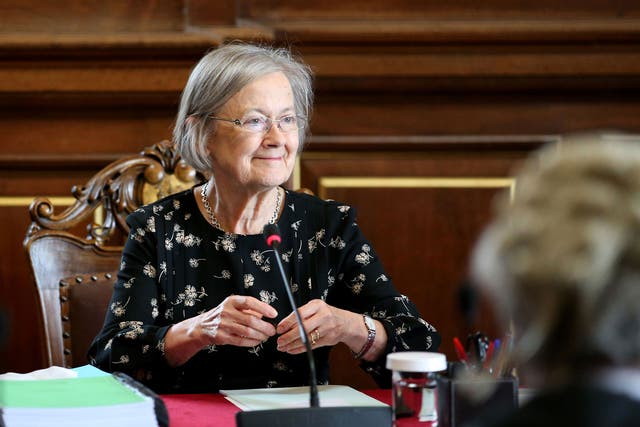 Baroness Hale of Richmond, who is about to stand down as president of the Supreme Court