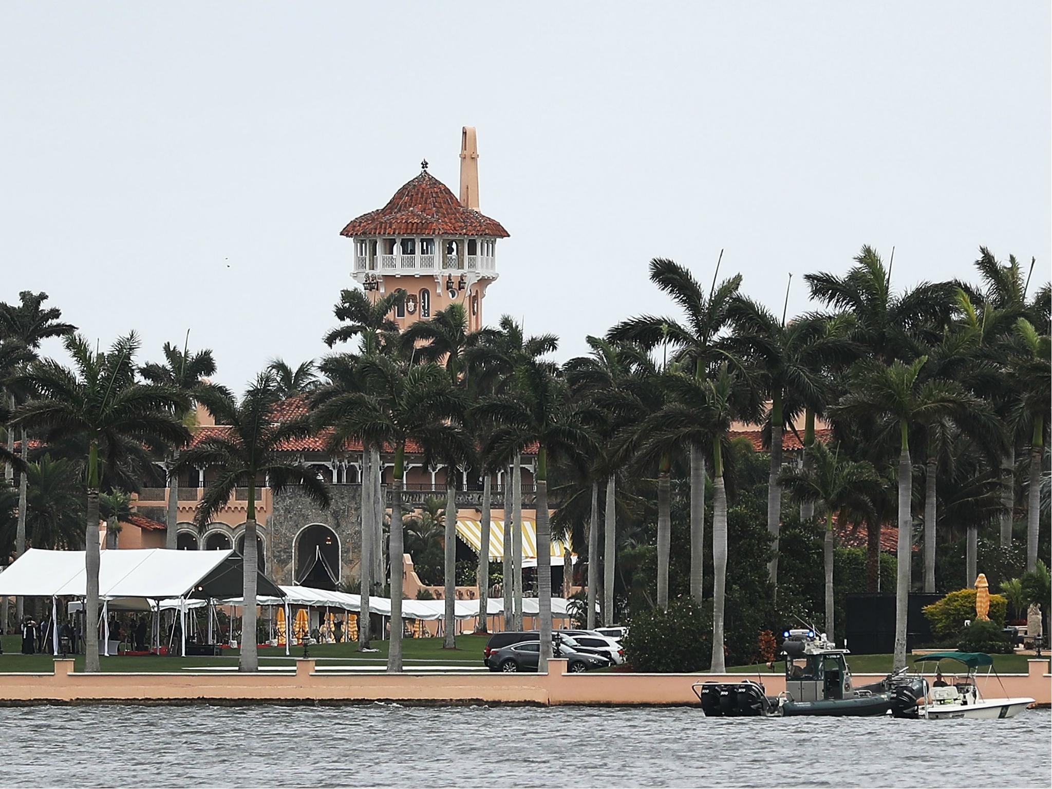 Mr Trump's Mar-a-Lago resort in Florida