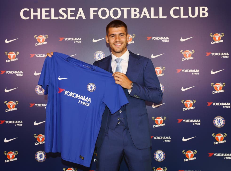 Morata becomes Chelsea's record-signing