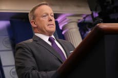 Relive Sean Spicer’s most memorable moments now that he’s quit