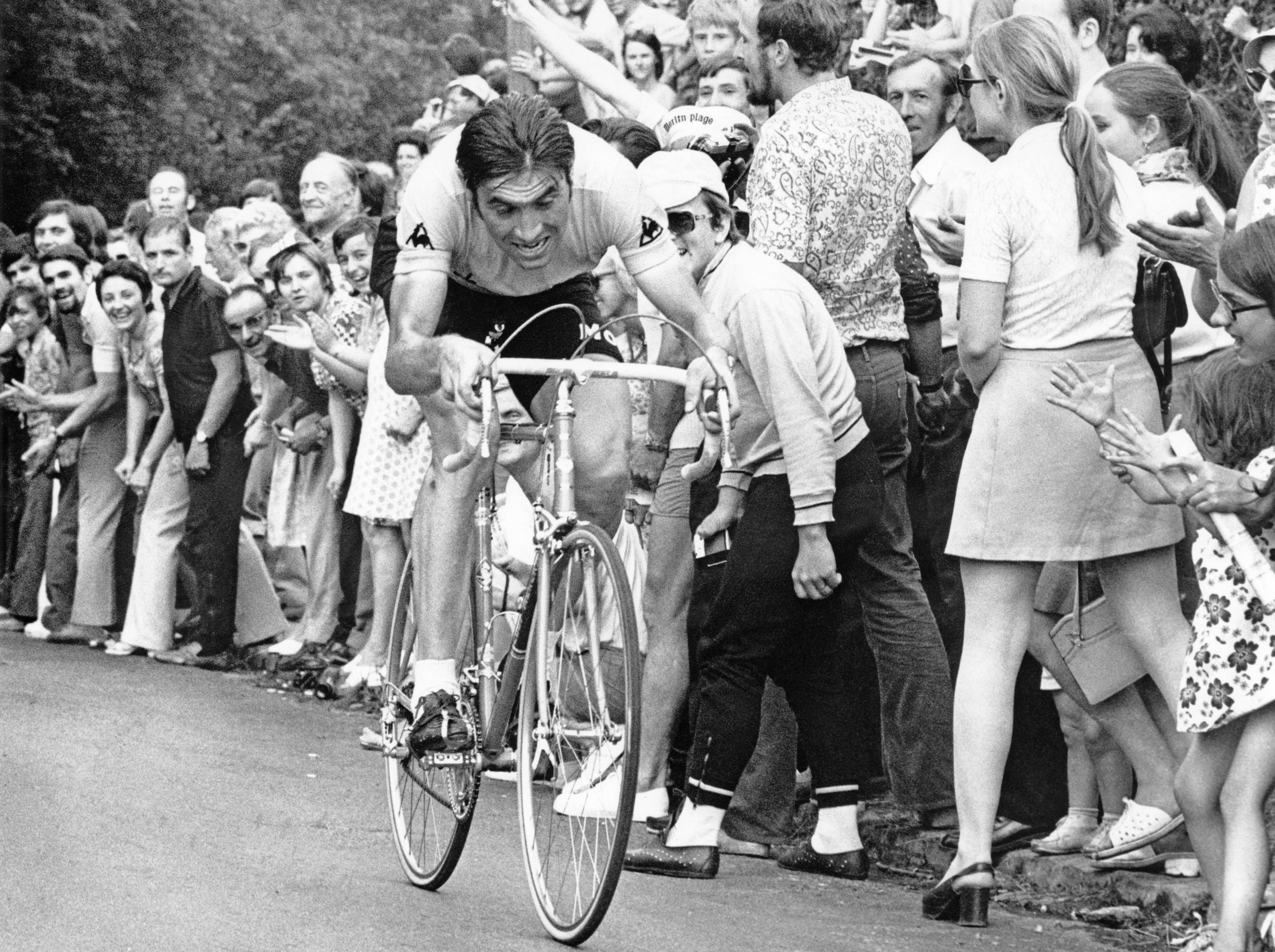 Five-time Tour winner Eddy Merckx