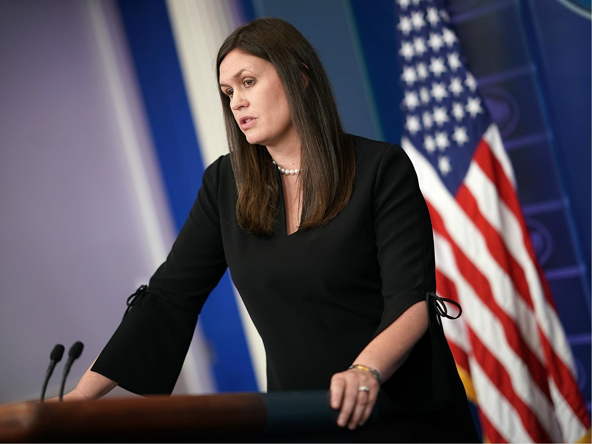 Sarah Huckabee Sanders has been named the new White House Press Secretary