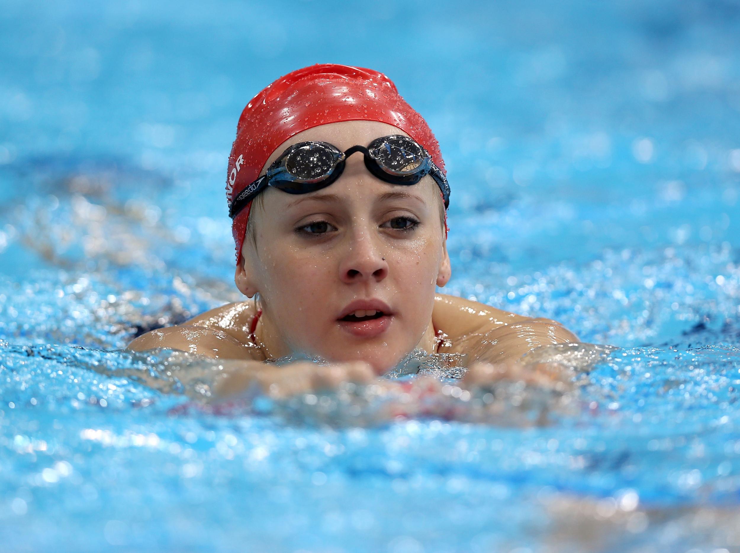 O'Connor in competition at the London 2012 Olympics