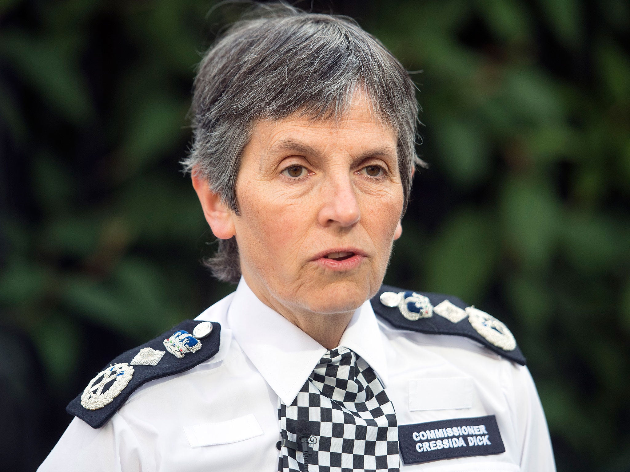 Metropolitan Police Commissioner Cressida Dick