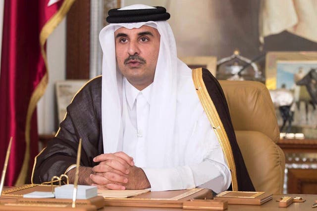 Sheikh Tamim bin Hamad Al Thani said Qatar remains open to dialogue