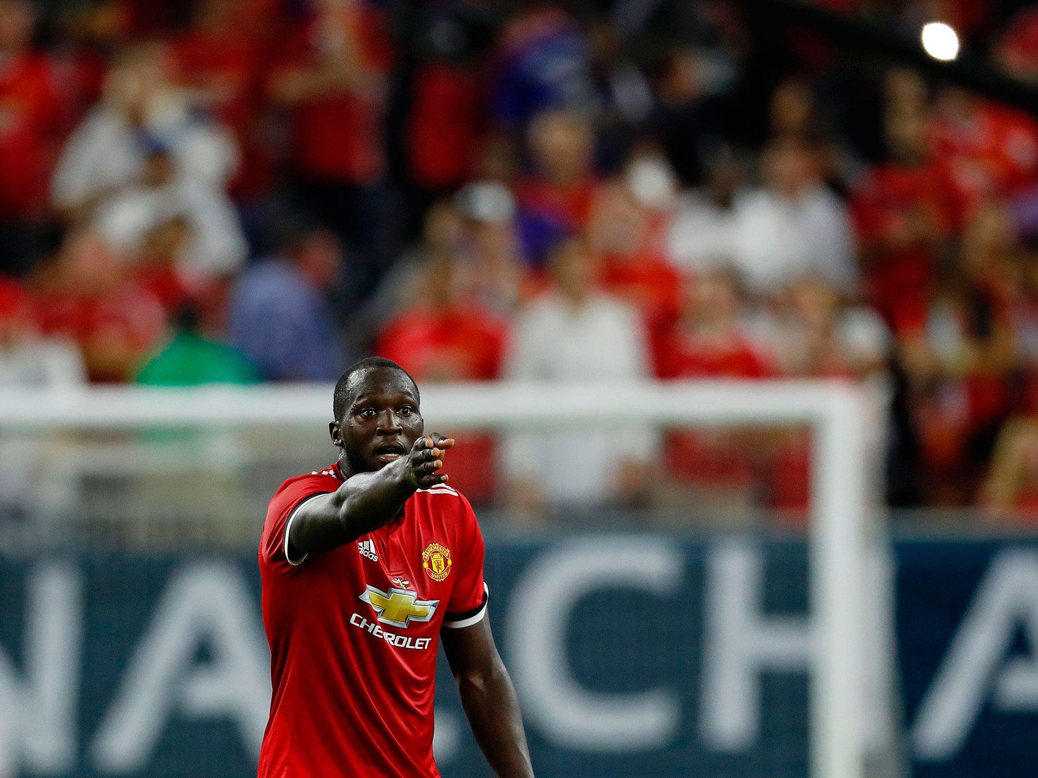 Romelu Lukaku joined United for £75m earlier this month