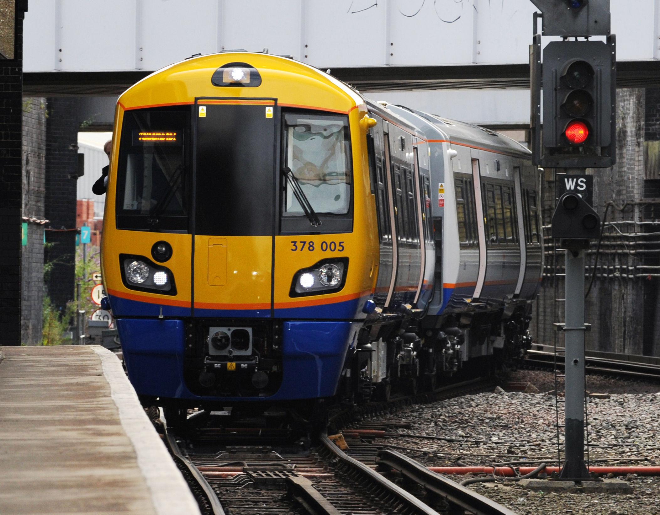 The incidents took place on a London Overground line in east London