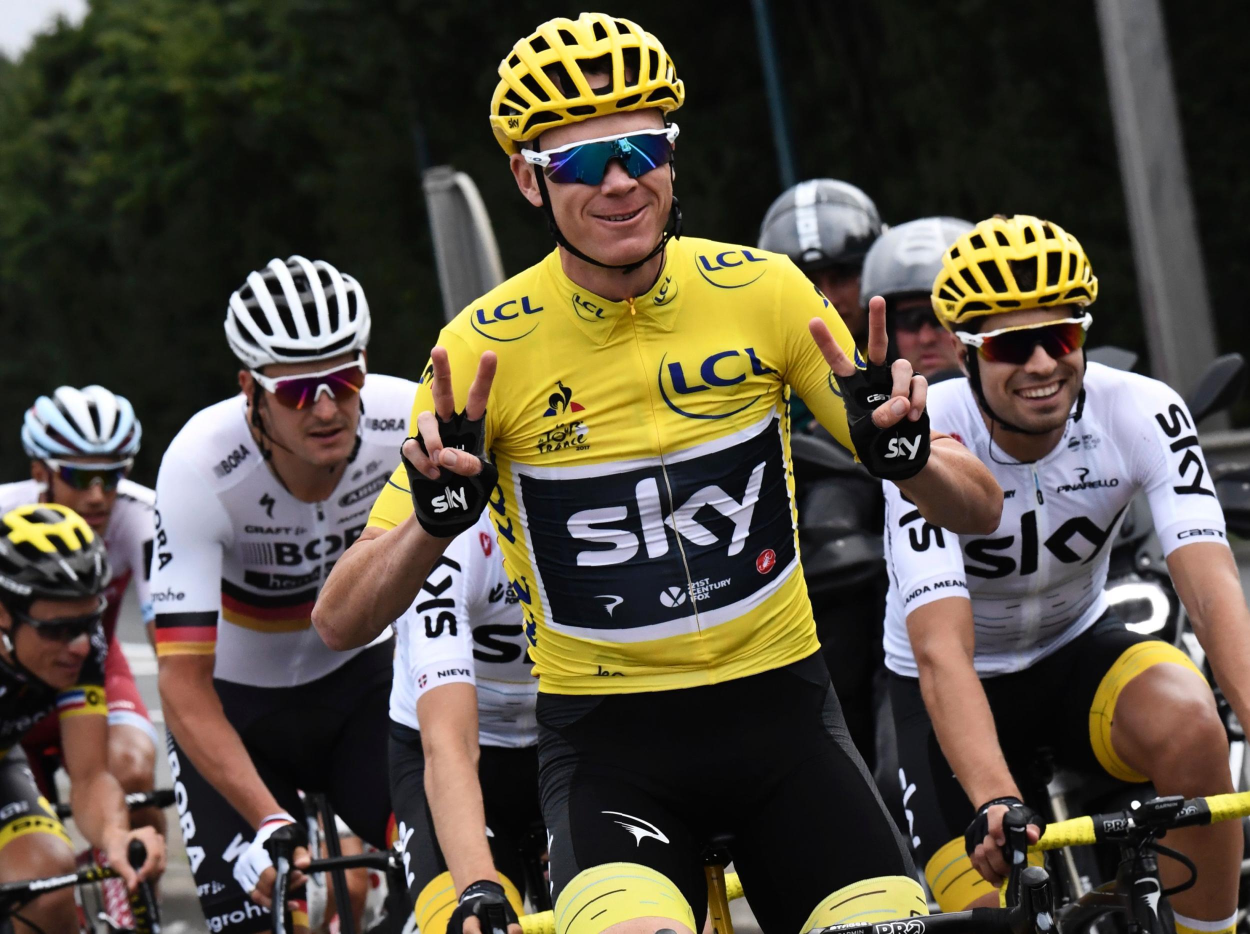 Froome won his fourth Tour de France title this summer