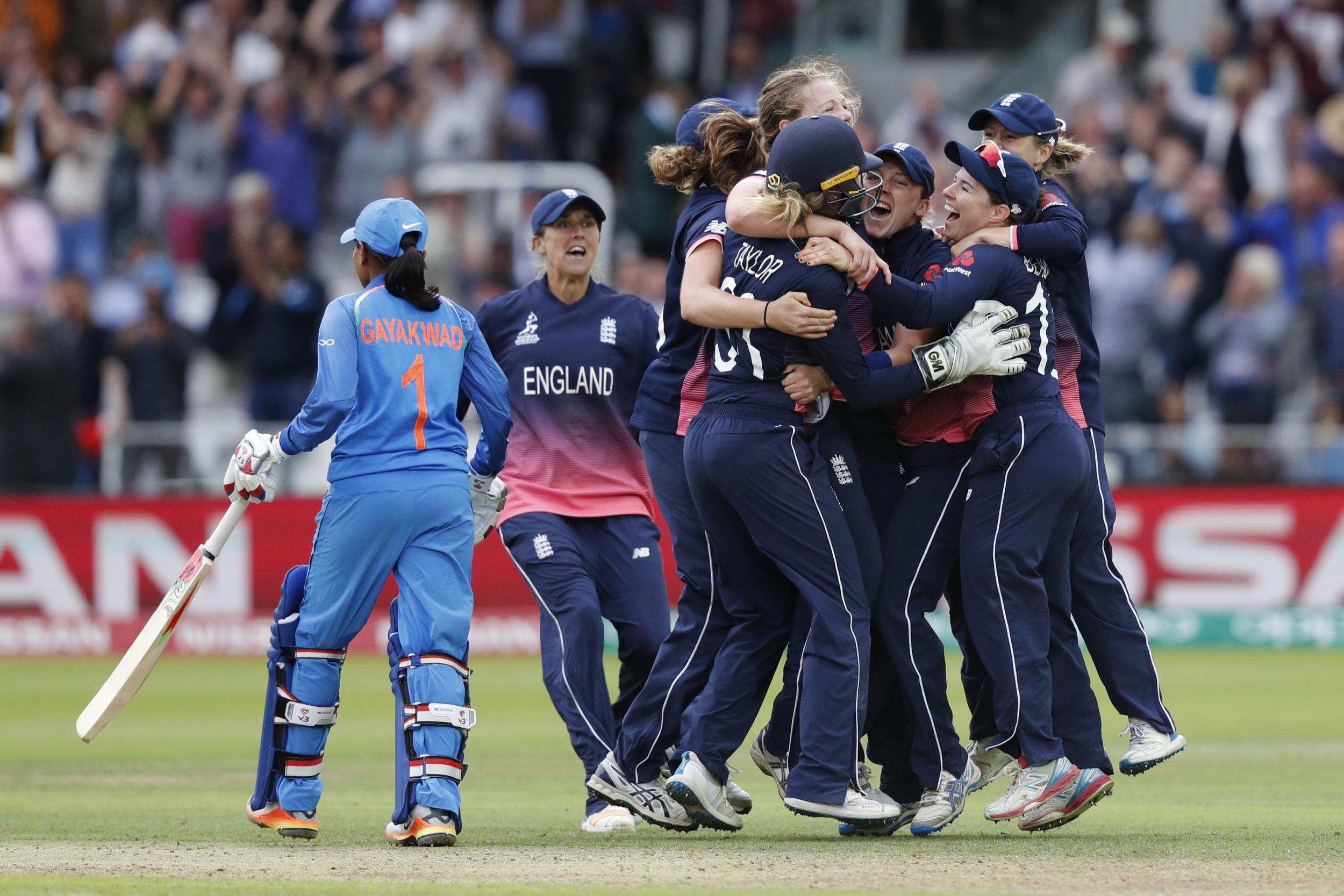 Shrubsole helped inspire England to World Cup victory last year