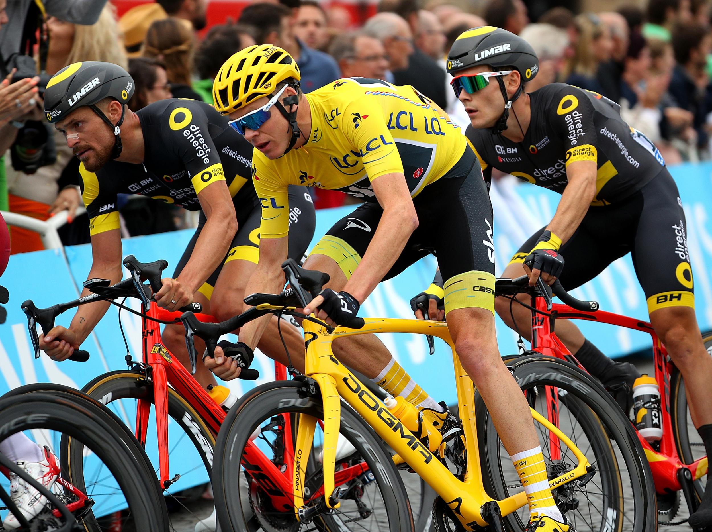 Froome finished the last stage through Paris safely in the pack in 65th position