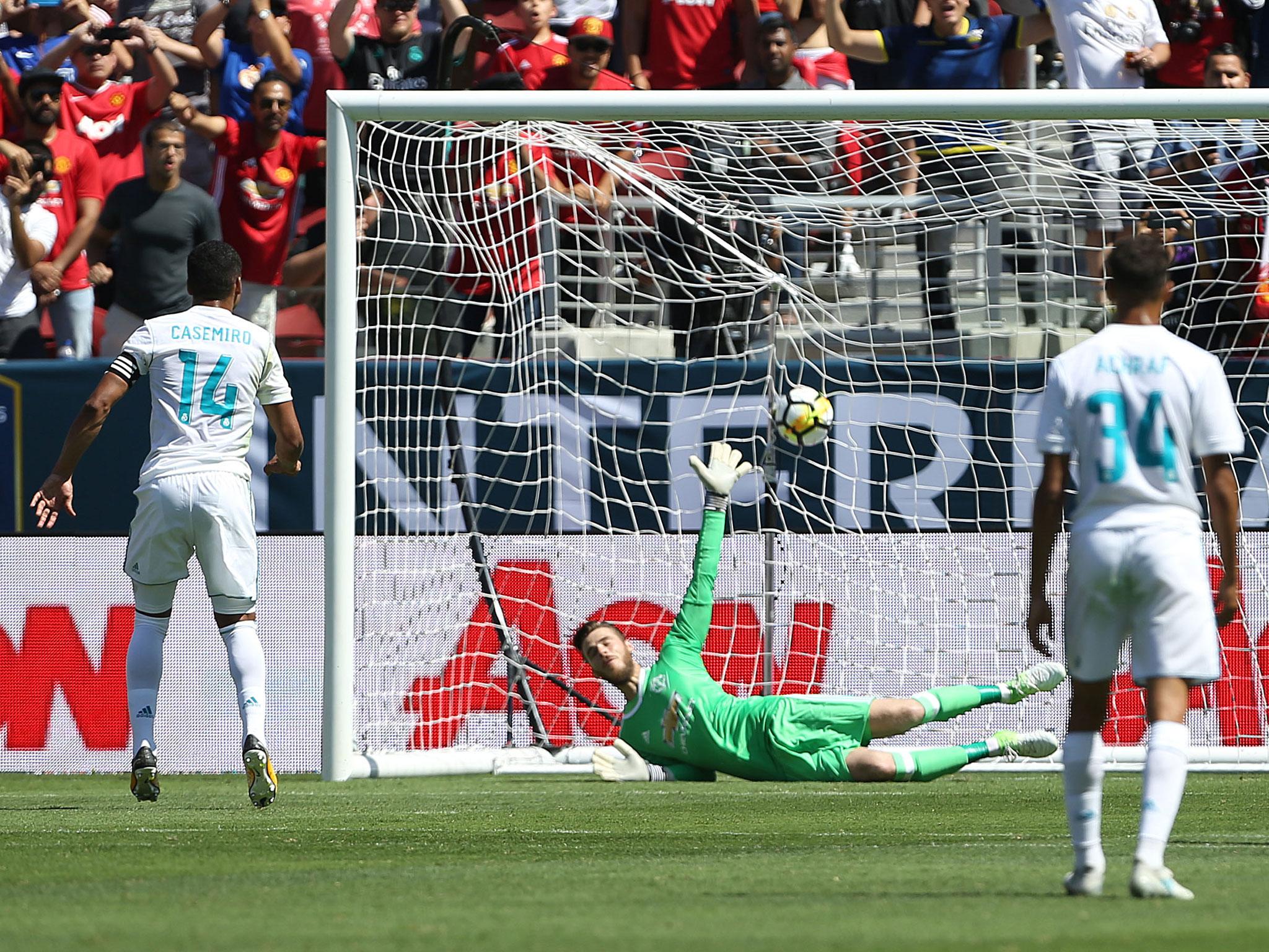
Casemiro netted from the spot for Real 