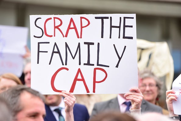 Family cap was introduced in January and enforced in April