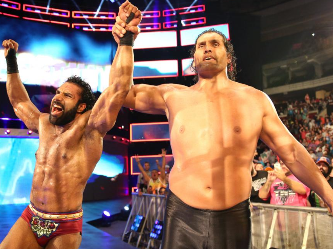 The Great Khali made a stunning return at Battleground