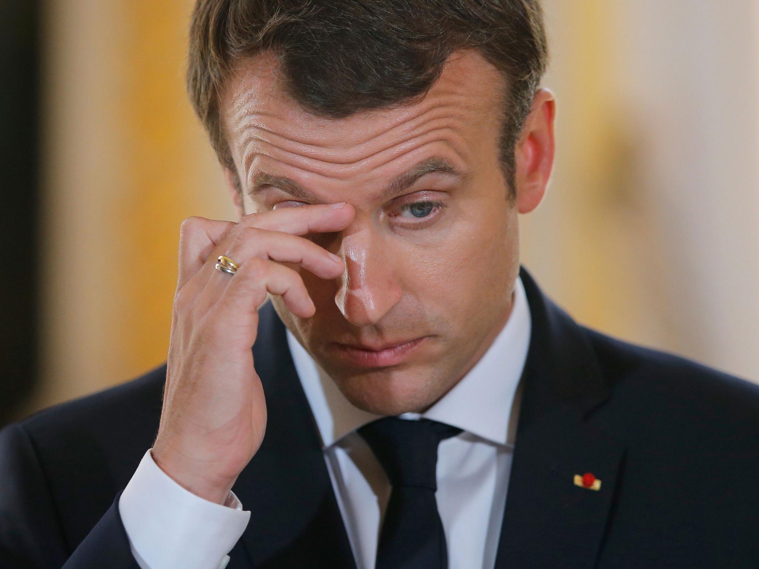 French President Emmanuel Macron