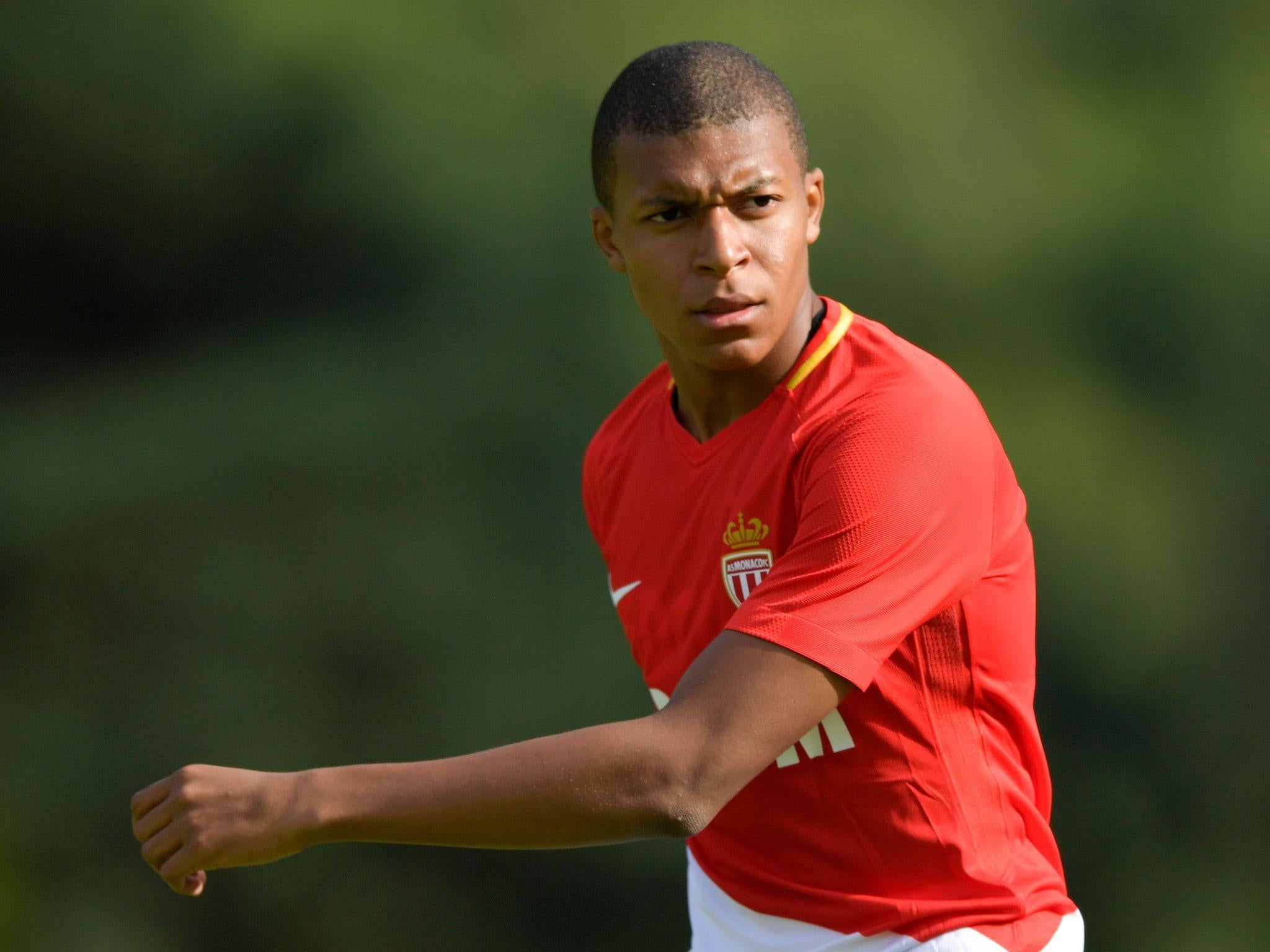 Kylian Mbappe is the most sought-after young player in Europe
