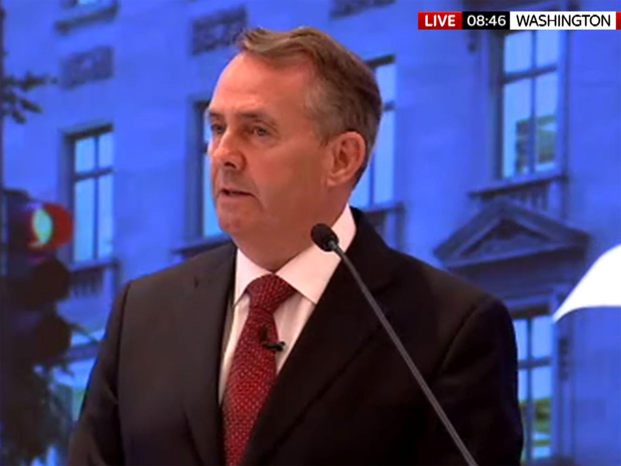 Liam Fox has found time in his busy schedule to demand a meeting with the BBC over 'Brexit bias'