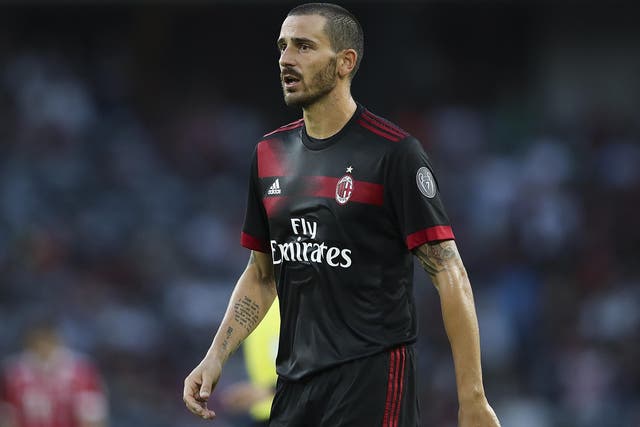 Bonucci had been linked with a move to the Premier League