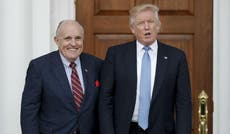 Trump 'considering replacing Jeff Sessions with Rudy Giuliani 