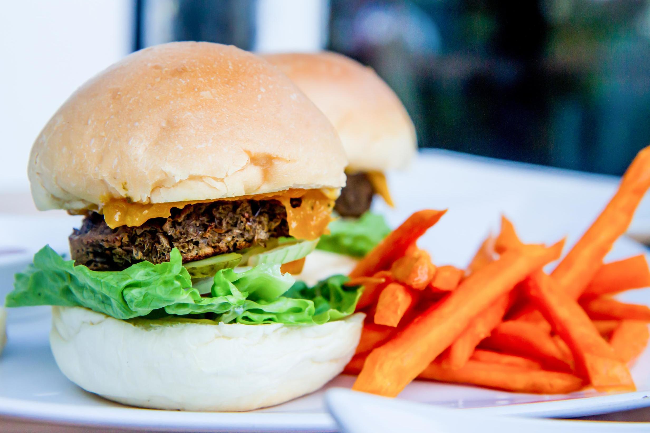 The “Bug Mac” is a patty made from crickets, ants, and bee larvae