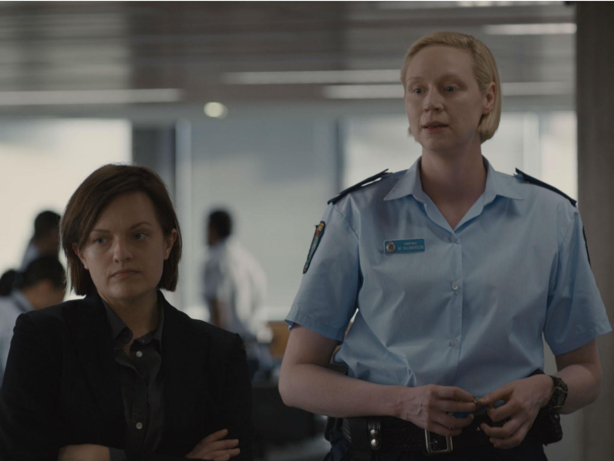 Elizabeth Moss as Detective Robin Griffin (left) and Christie as Miranda Hilmarson in ‘Top of the Lake: China Girl’