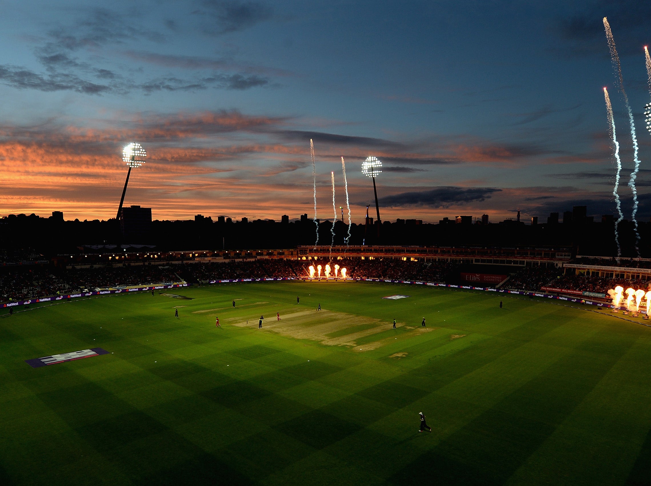 Edgbaston staged England's first day-night Test this summer