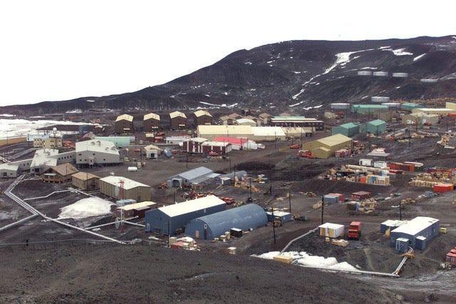 McMurdo Station, the biggest ‘settlement’ on Antarctica, providing home for more than 1,000 people